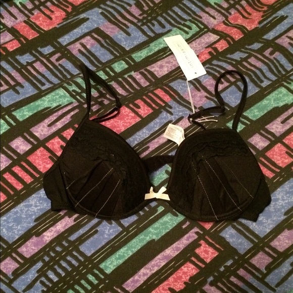INTIMISSIMI Black Bra Bow Size 34B - Picture 4 of 8